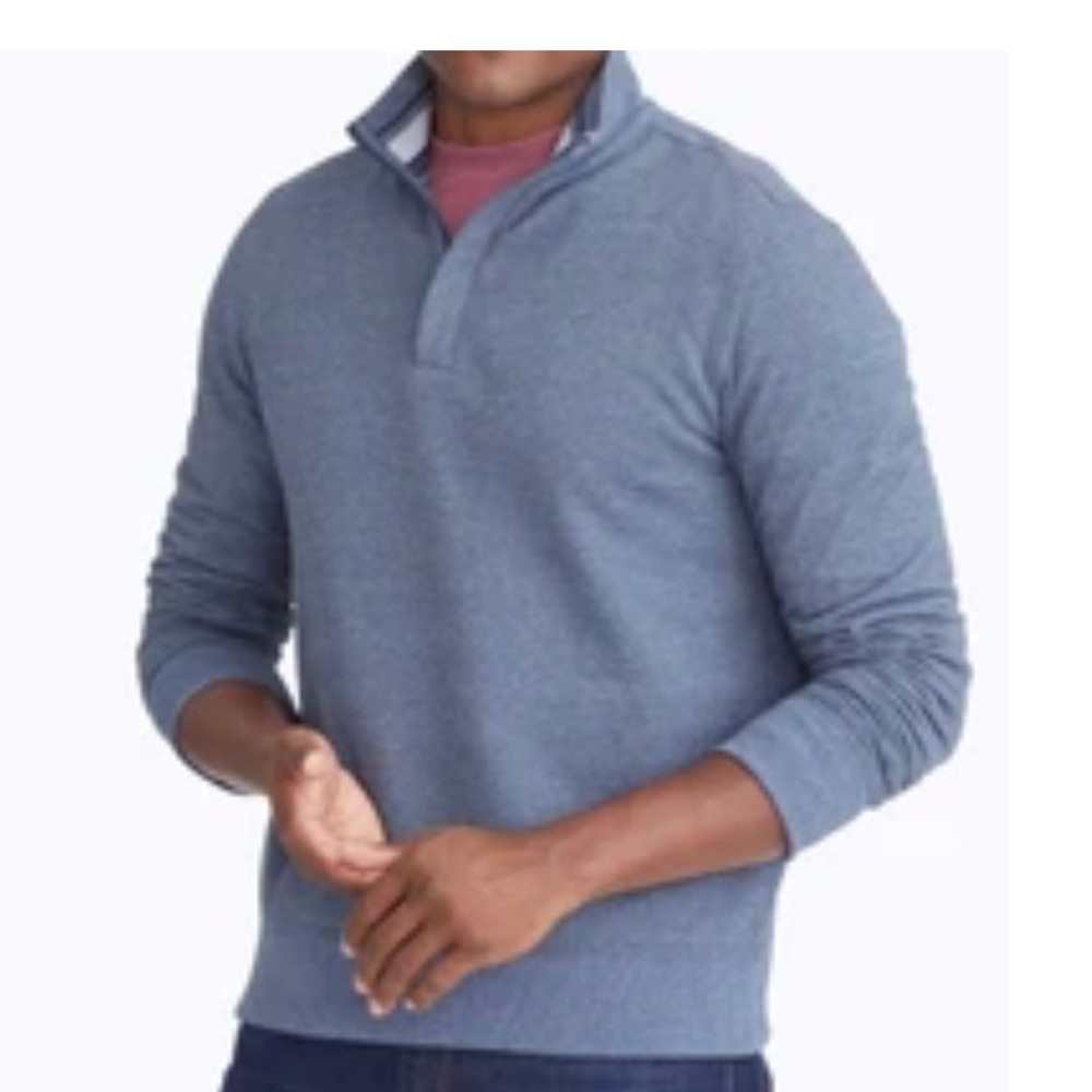 NWT Men”s Quarter zip sweatshirt